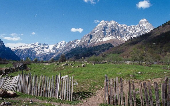 Mount Ushba, taken during my trip to Svaneti last May